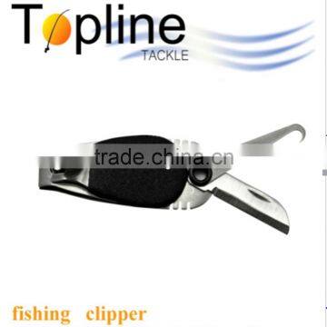 Fishing lines cutter plier clipper with side metal