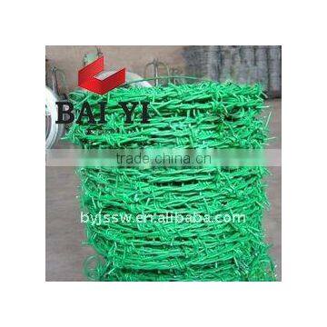 Plastic Pvc Coated Barbed Wire 100m ( Direct Factory )