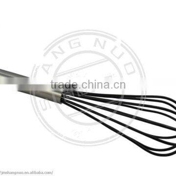Rotary Silicone Egg Beater,spring Flour Beater With Tube Handle