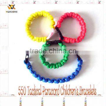 550 Tactical Paracord Children's Bracelets