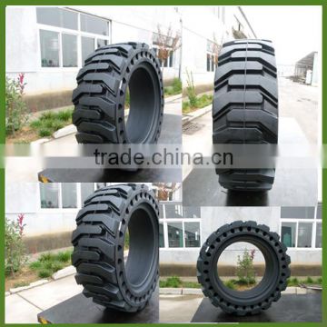 bobcat solid tires with holes 10x16.5