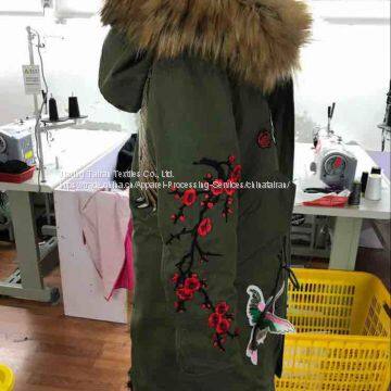Fake Fur Jacket, Women's Clothing, Green, Polyester photo-3