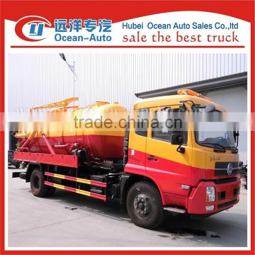 China price new industrial sewer cleaning suction truck for sale