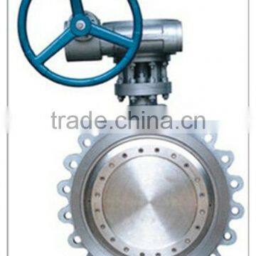 wafer type worm gear butterfly valve