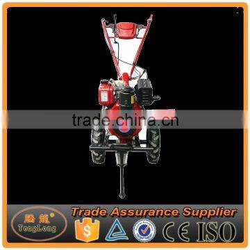 10HP Diesel Power Rotary Tiller With Trailer For Land Cultivation photo-5