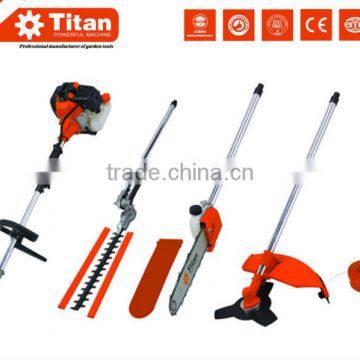 52 CC Petrol Long reach Hedge trimmer Pole saw Strimmer Bush Cutter