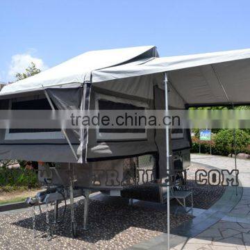 Off-road Hard Floor Camper Trailer Forward Folding photo-2
