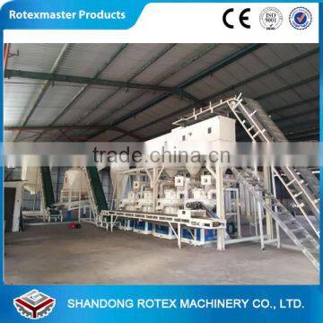 Complete wood pellet production line biomass power plant widely using