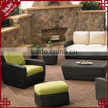 S&D wicker garden furniture rattan / china garden furniture