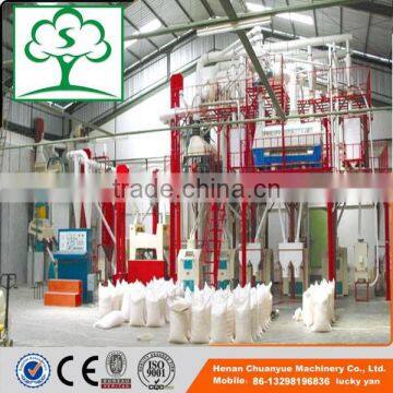 30tpd., 50tpd, 100tpd low noise wheat flour milling machine for fine wheat flour