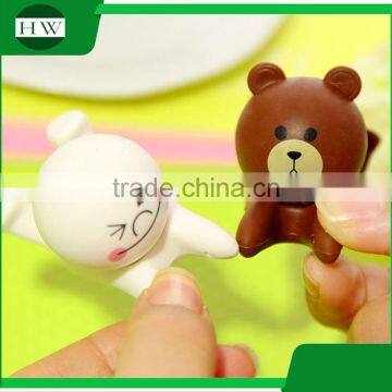 Mini Silicone Portable Cartoon Desktop Table Cell Mobile Phone Bracket Stand Support Holder photo-3