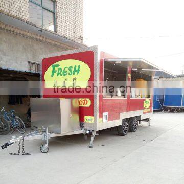 Best Choices for Moving Restaurant!!! Buy Mobile Food Truck Made in China CE
