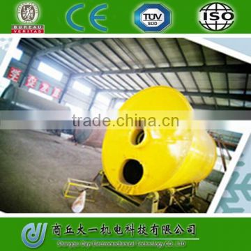 Green Type 85% Oil Output Waste Oil Distillation Plant 15TPD With Low Wastage Rate