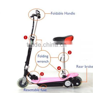 new products 120W child bicycle 2 wheel electric foldable scooter SX-E1013-X