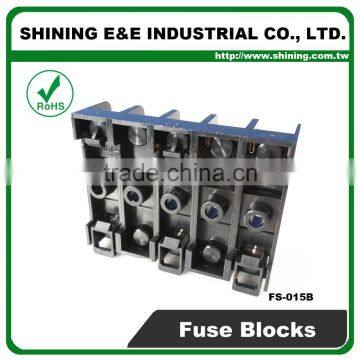 FS-015B 600V 10 Amp 5 Way Midget Type Din Rail Glass Fuse Holder photo-5