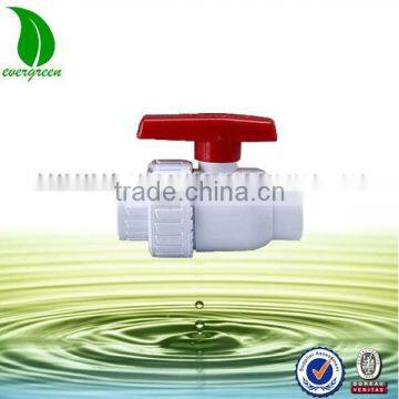 9401 Fast Delivery and Promotinal Price PVC Single Union Ball Valve(Socket or Thread)