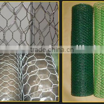 Hexagonal wire netting