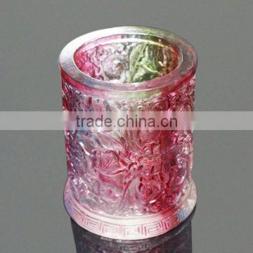 unique colored glaze penholder