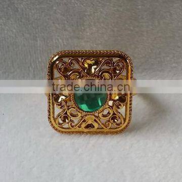 Cheap Gold Napkin Ring photo-2