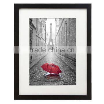Eco-friendly Unfinished Customized Wooden Photo Picture Frame With FSC/ ISO 9001/14001/SEDEX