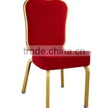 Metal legs in gold paiting leisure rocking chair no folding iron frame rocking chair for hot sale