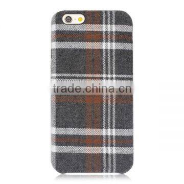 Woolen Plaid phone case for iPhone6 / plus