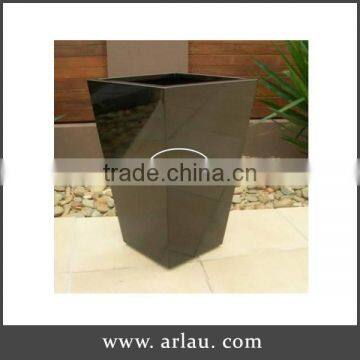 Garden Galvanized Metal Planter and Flower Pot
