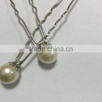 Ivory Color Pearl Hair Pins Hair Sticks Hair Clip Prom Party Wedding Bridal photo-2