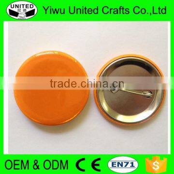 September Hot Sale Printed Round Tin Button Badge Emoji Metal Badge