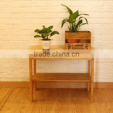 Low moq low price size customized solid wood zakka rack