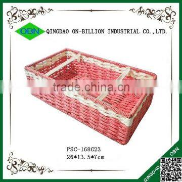 Pink Decorative Household Paper Towel Basket Holders photo-3