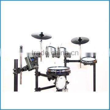 Mesh Drum Head Electric Drum Set, Extendable Electronic Drums, Digital Drum Set 5 Drum/6 Drum photo-3