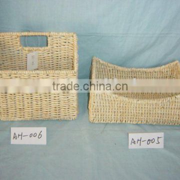 Store content baskets/straw basket/receive basket (box)