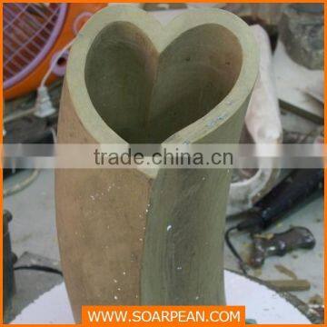 Home Decorative Fiberglass Heart Shaped Flower Pot photo-6