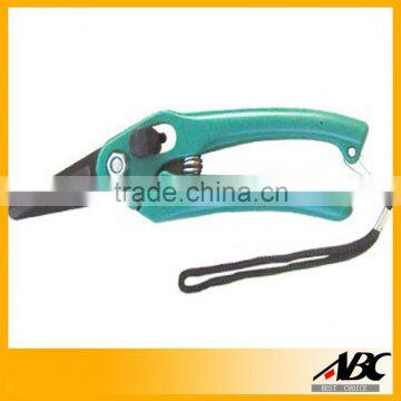 High Quality Plastic Handle Power Garden Scissors With Rope