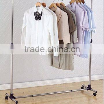 Heavy Duty Mobile Folding Metal Commercial Garment Rack photo-4