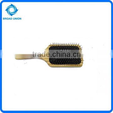 Wooden Handle Hair Brush Steel Needle Brush