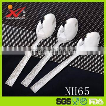 Natural color measuring spoon Stainless Steel Hotel Cutlery