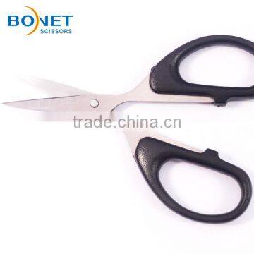 S39009B CE Qualified 4-7/8" High Quality Stainless Steel Household Small ABS Black Handle Scissors photo-4