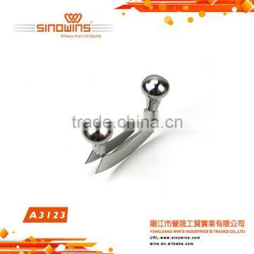 A3123 Professional Stainless Steel Double Chopping Knife Pizza Tool photo-4