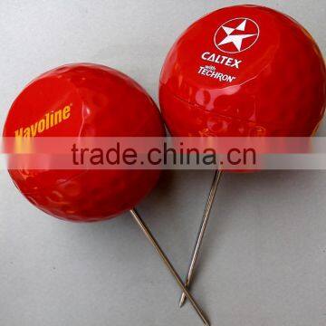 Golf Range Goods Colorful Tee Marker Custom Logo Golf Ball Tee Marker photo-3
