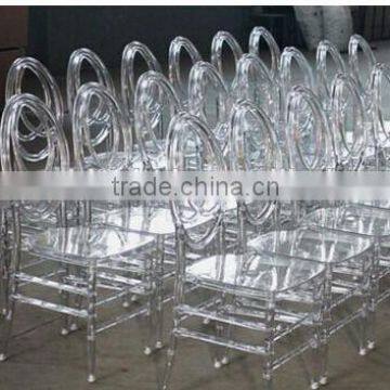 Qingdao Factory Supply Clear Resin Acrylic Transparent Chiavari Chair for Wedding photo-3