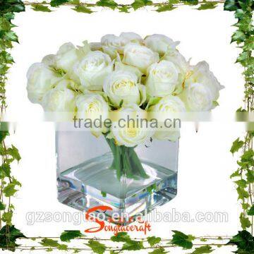 Wholesale Artificial Home Decoration Rose Flower Bouquet