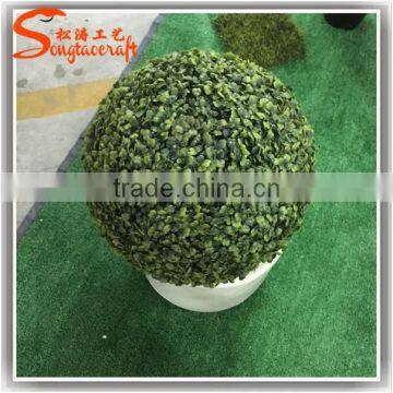 Plastic Boxwood Balls Hollow Artificial Topiary Grass Ball Customized Any Size Artificial Grass Ball photo-3