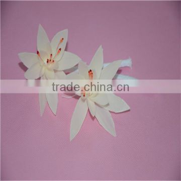 decorative handmade white sola wood flower/ diffuser flower