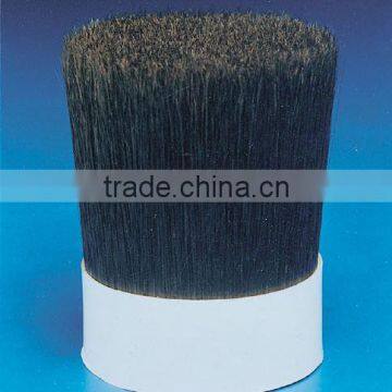 Black boiled bristles