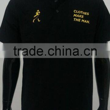 Customised polo shirts with custom print embroidery logo uniform polo shirt