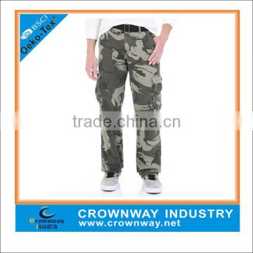 multi pocket baggy cargo pants for men