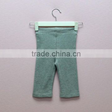 New baby knit drawstring grey sport pants