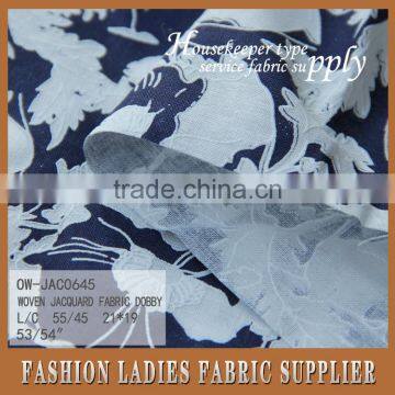 2016-17 ONWAY Textile New Sample Fabric Woven Jacquard Linens Fabric photo-4